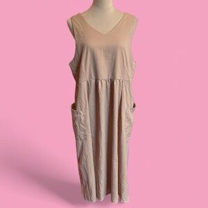 Plus size smock dress